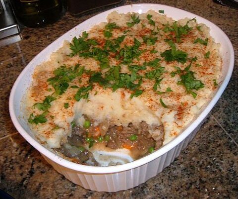 Shepherds Pie at Irish Brew Pub